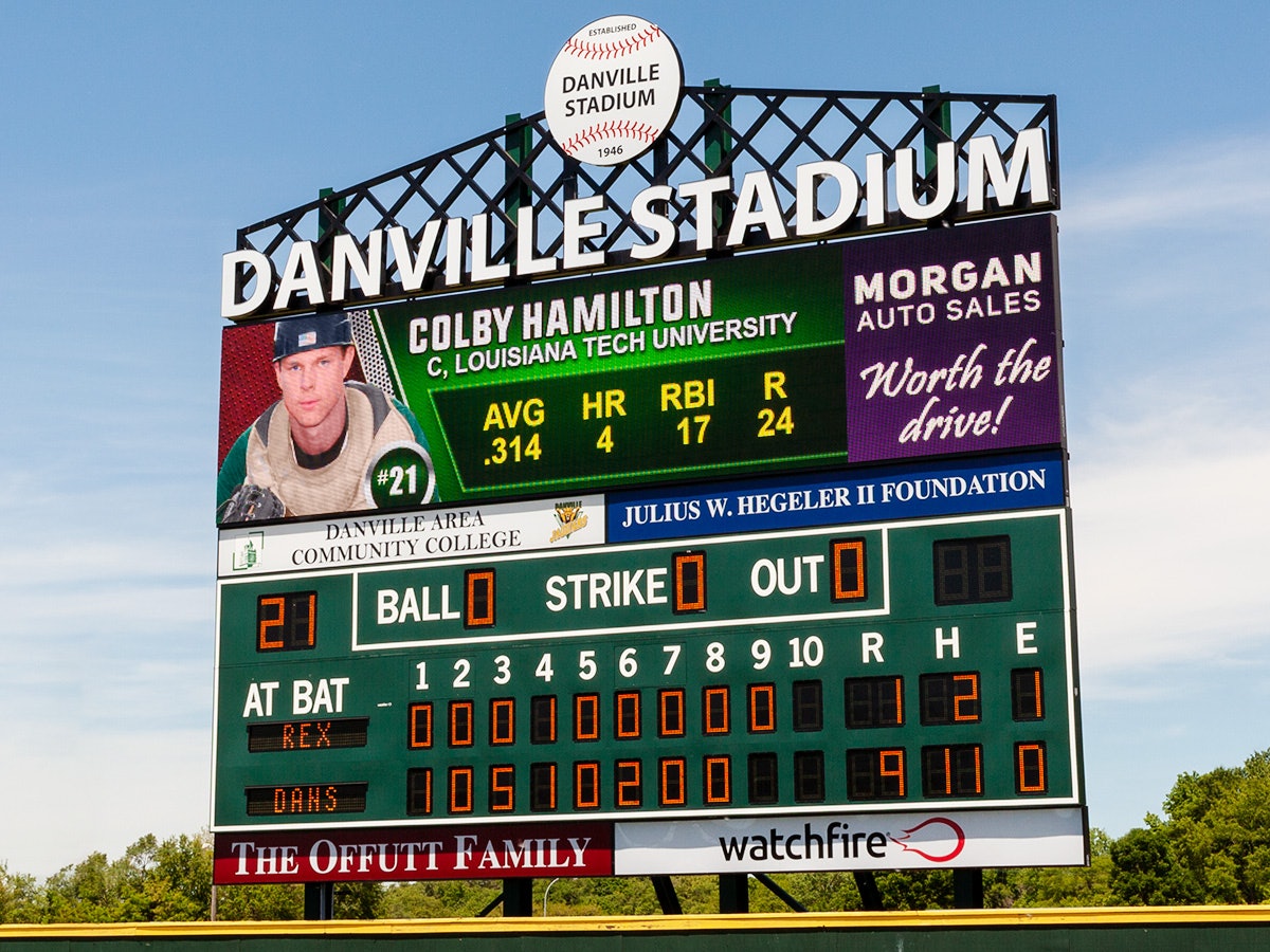 Watchfire Signs Outfits Historic Danville Stadium With StateoftheArt Video Display Athletic